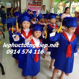 áo cử nhân mầm non